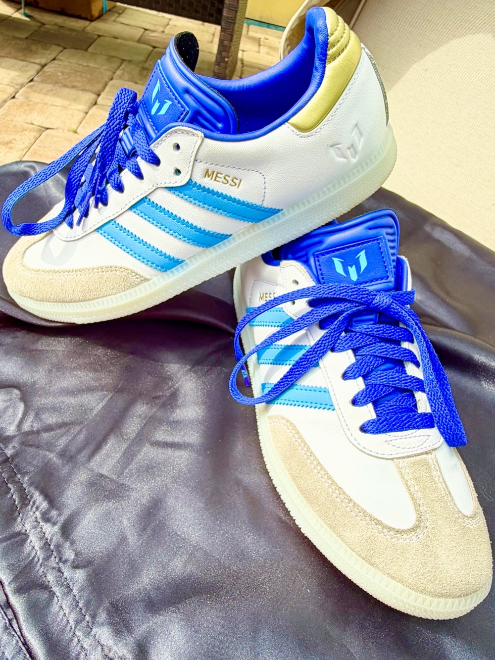 adidas Lionel Messi x Samba Indoor Argentina ID3550 Men's 6.5 / Women's 7.5
